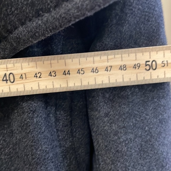 Aritzia Babaton - Wool Pea Coat Jacket - Dark Charcoal - medium - Picture 14 of 16